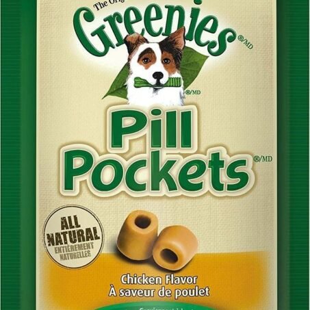 Greenies Pill Pockets Canine Chicken Flavor Dog Treats